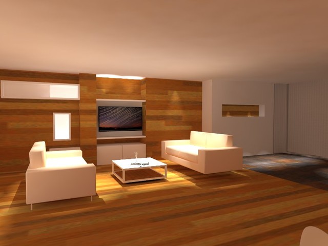 Inspiration for a contemporary living room in Madrid.