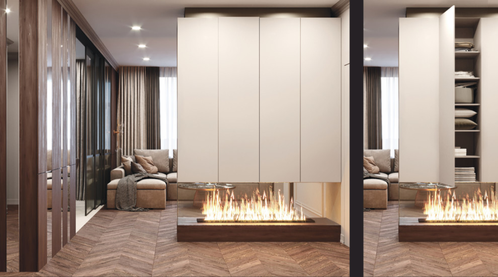 дизайн проект квартиры для семи из трех человек