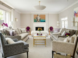 Transitional Living Room by JL Interior Design, LLC