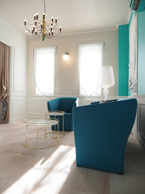 Classic modern moderno-soggiorno