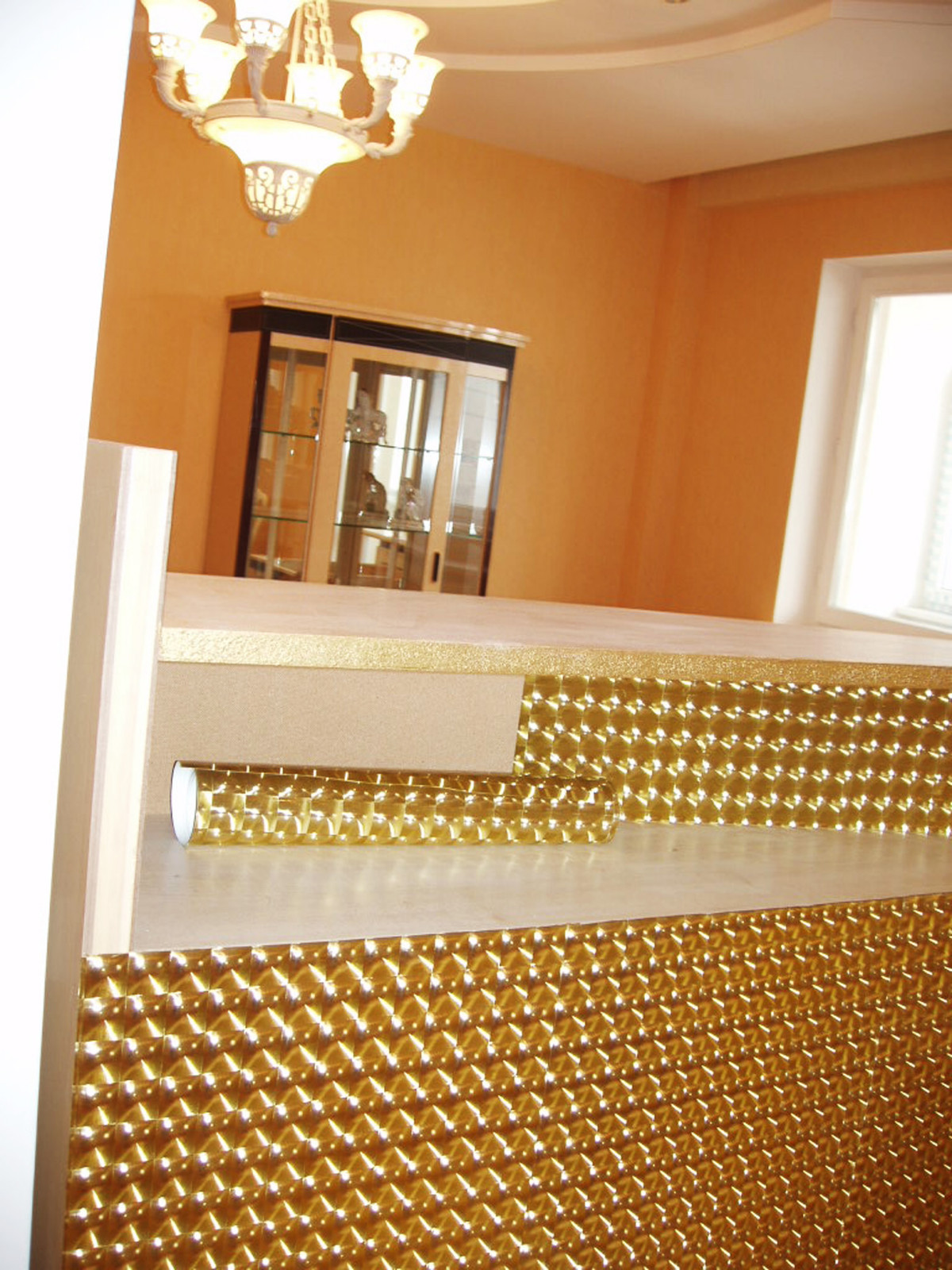 Golden autumn Cyrus - design in oriental style