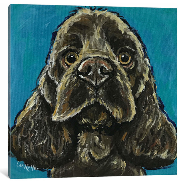 cocker spaniel canvas art