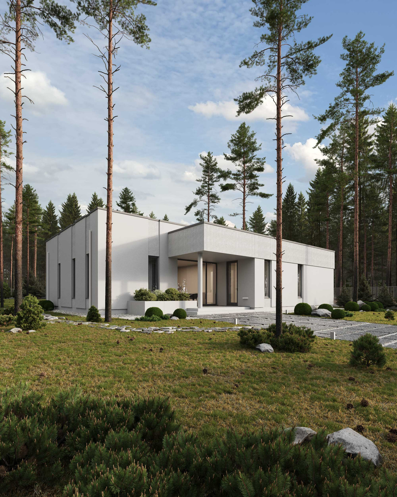 TotalWhite 190 m2 КП Заповедник парк Амур