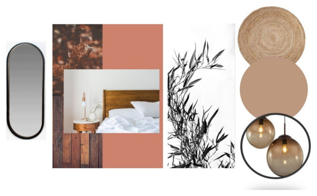 Planches d'ambiance Automne modern-bedroom