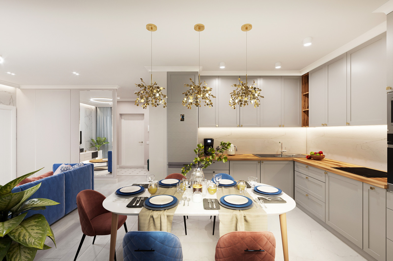 Квартира на Транспортной Кухня