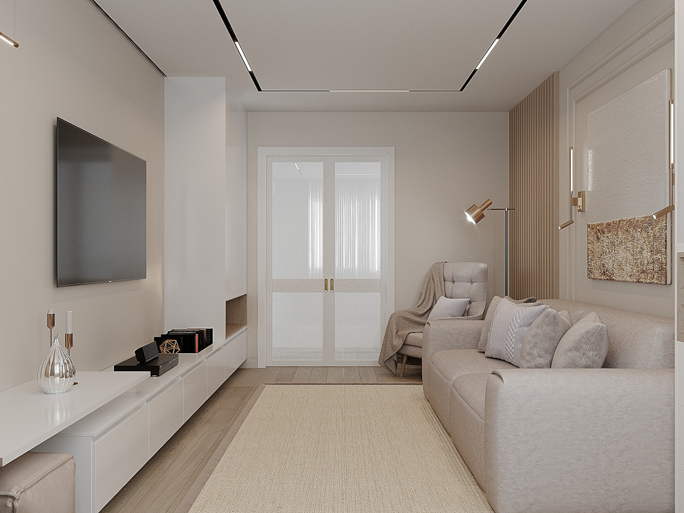 Дизайн интерьера 3-х комнатной  квартиры