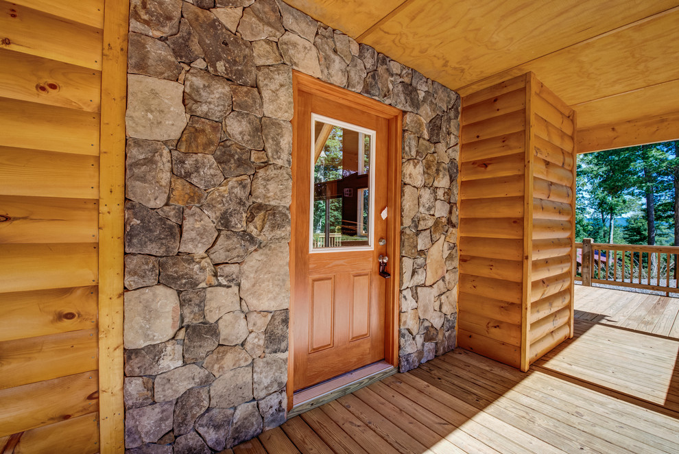 Home design - rustic home design idea