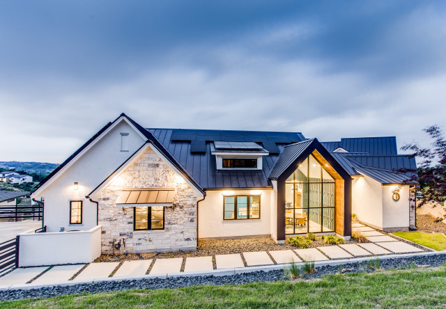 Multi-Level Magic contemporain-facade