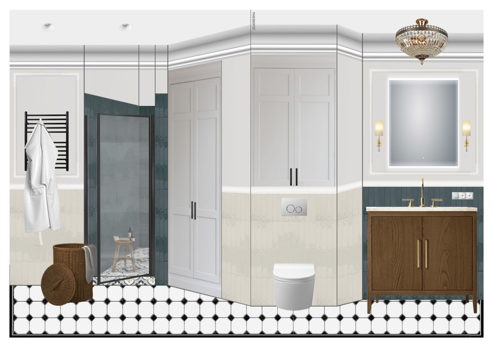 Трехкомнатная квартира на Новочеркасском