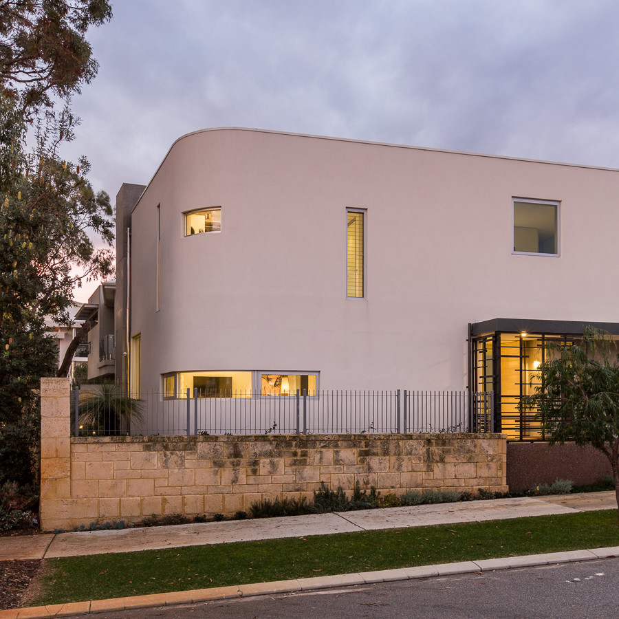 Contemporary exterior in Perth.