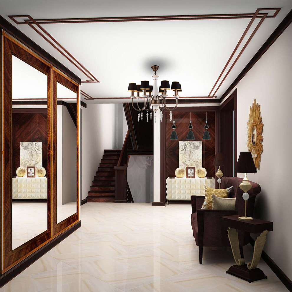 Холл в стиле арт деко