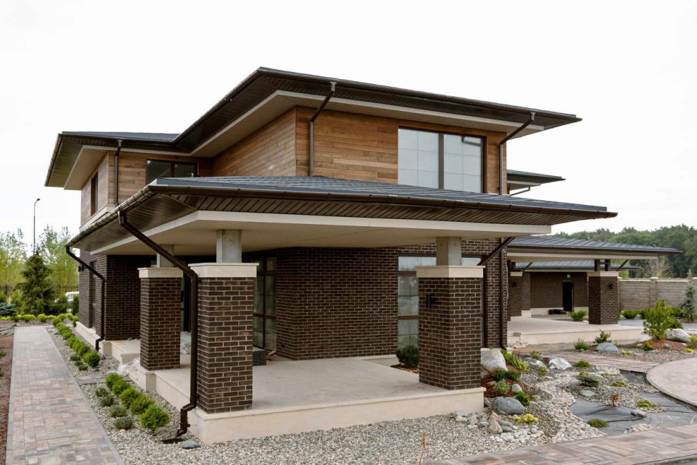 Готовый  в коттеджном поселке "Серебряный остров", построенный по нашему проекту