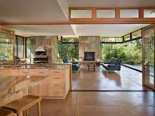 The Woods Outback - Contemporary - Patio - Seattle - by Gelotte Hommas ...