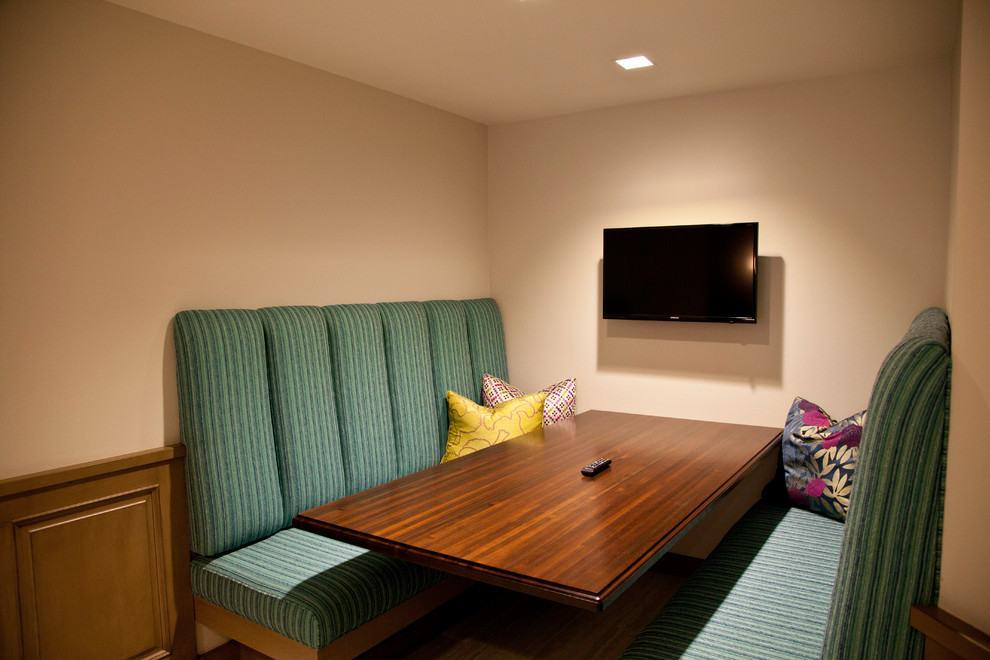 Basement - transitional basement idea