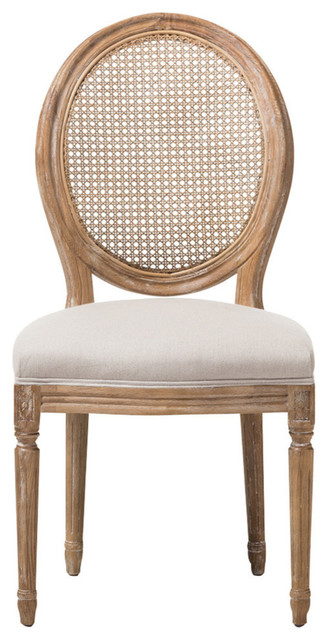 Adelia French Cottage Weathered Oak And, French Cottage Dining Room Chairs
