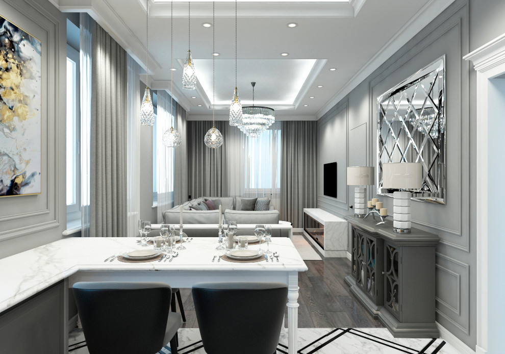 Дизайн-проект квартиры в ЖК "Донской Олимп"