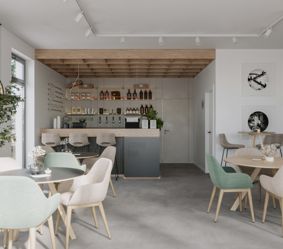 кофе бар при салоне красоты