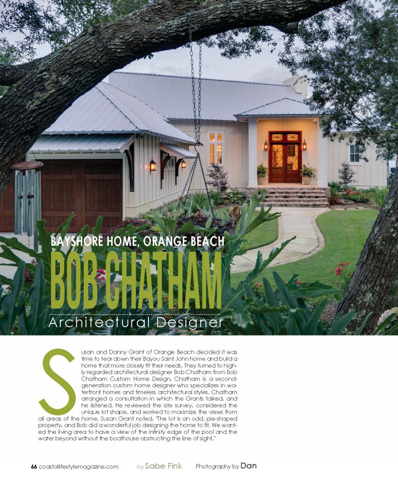 Coastal Lifestyle Magazine- Bear Point Retreat