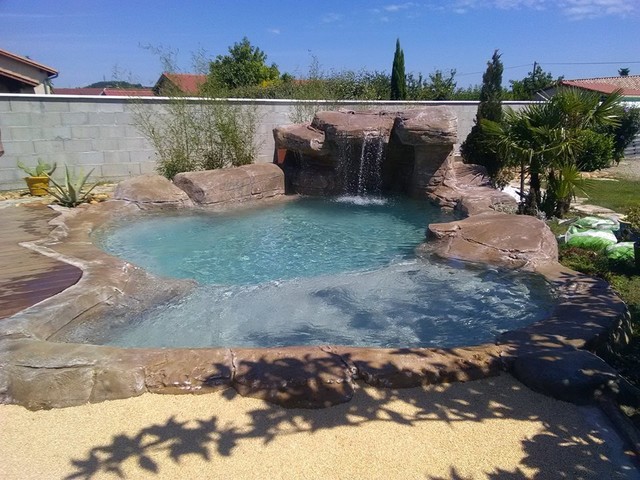 Point d'eau naturel landstil-pool