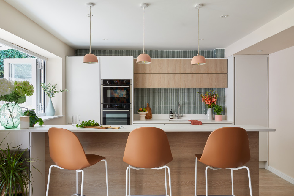 Inspiration for a scandi kitchen in Hertfordshire.