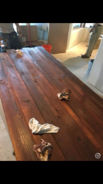 Kitchen Cedar Ceiling Beam & Trim