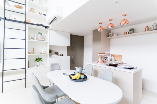 House 23 contemporary-dining-room