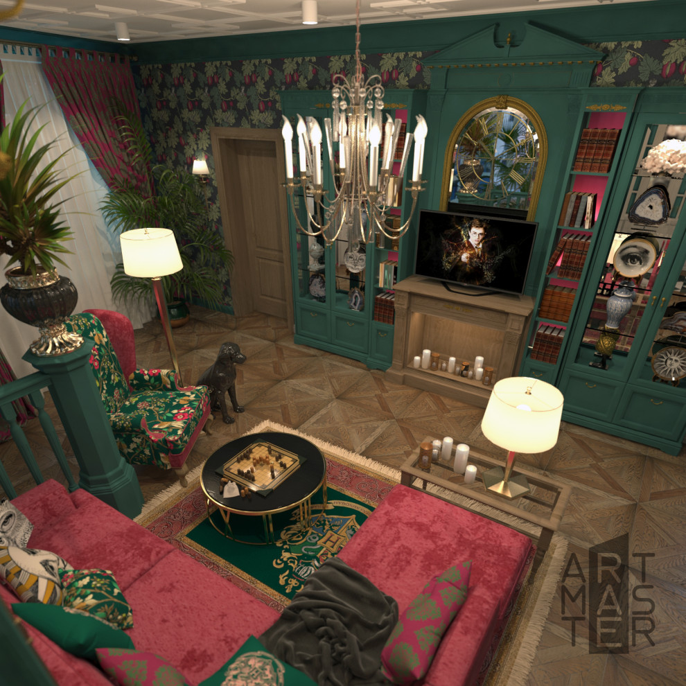 дизайн проект квартиры на Мосфильмовской