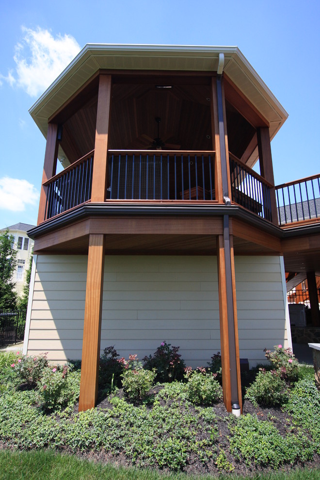Deck - backyard deck idea in Baltimore