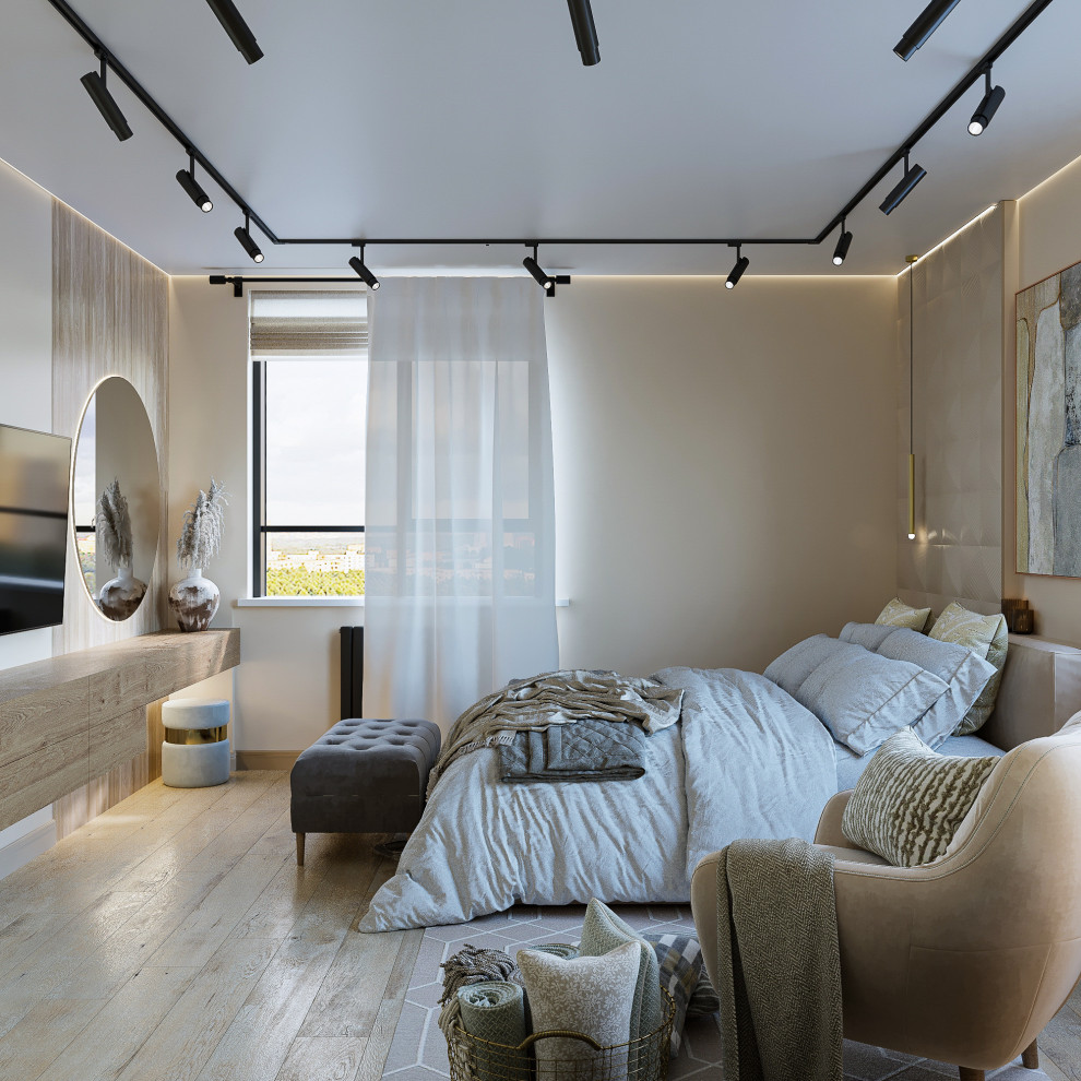 Спальня в ЖК "ArtLine"