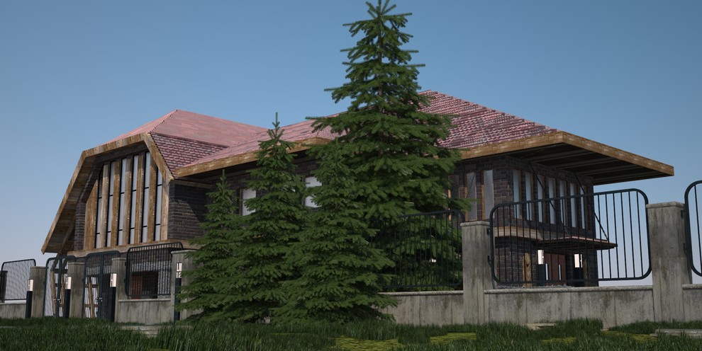 главный фасад