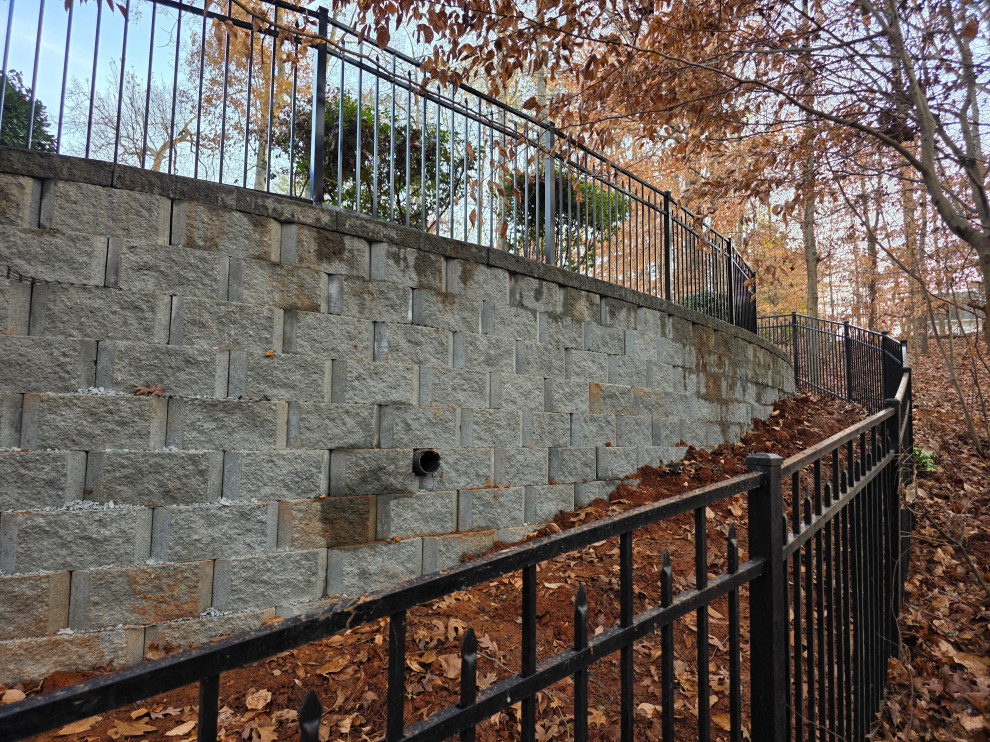 Retaining Wall - After