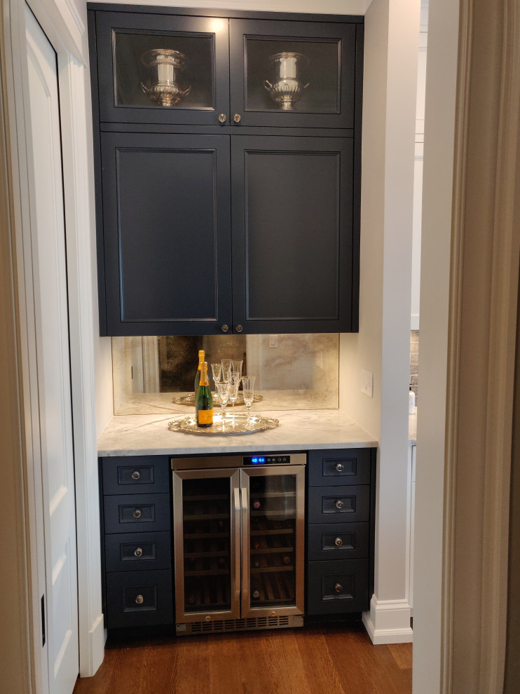 Inspiration for a transitional home design remodel in Seattle