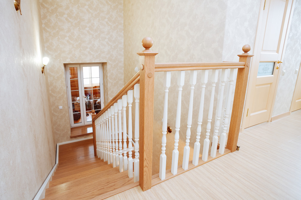 Деревянная лестница в д. Чандрово Чебоксарского района