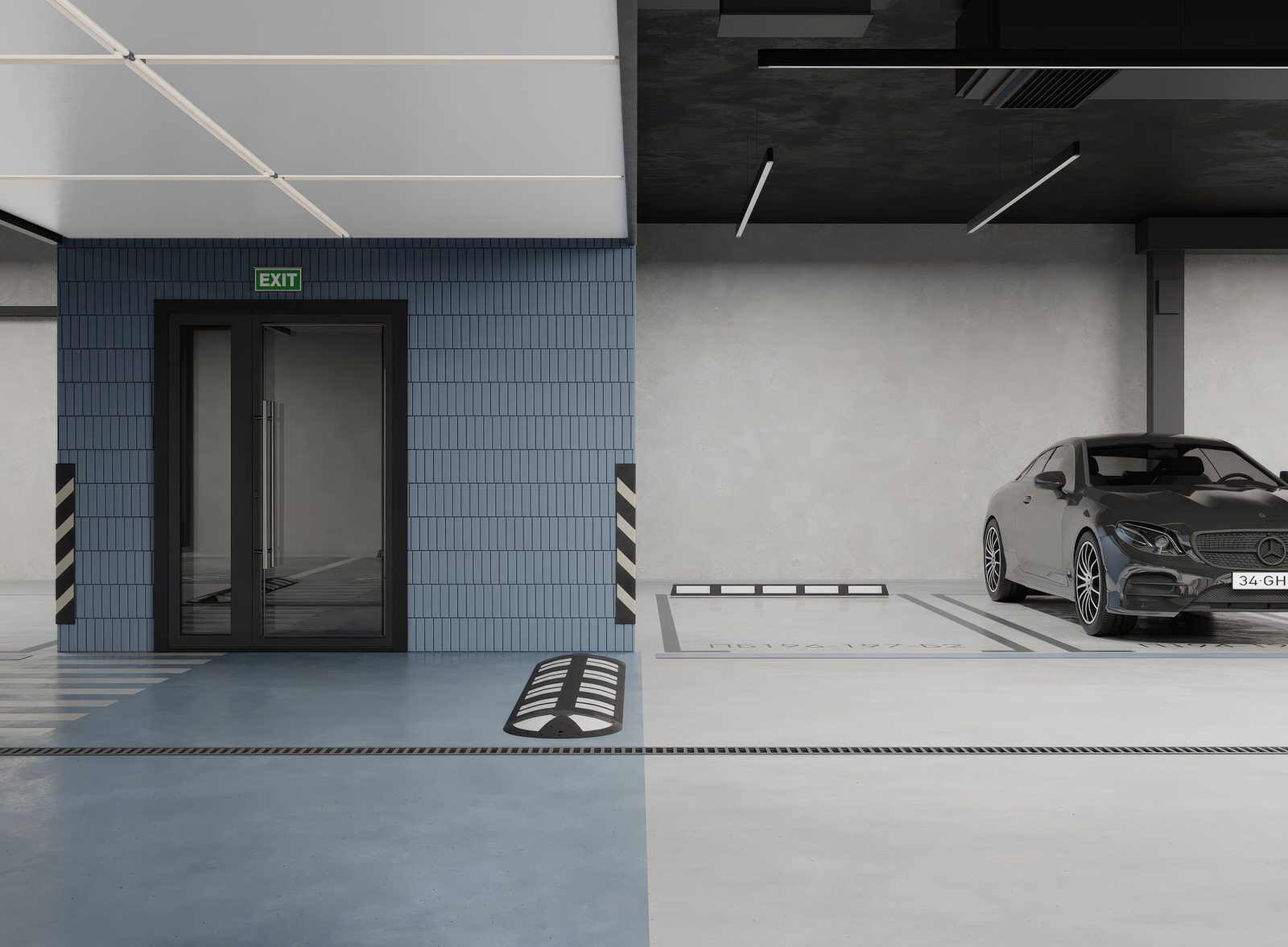 ЖК "е. волюция" паркинг