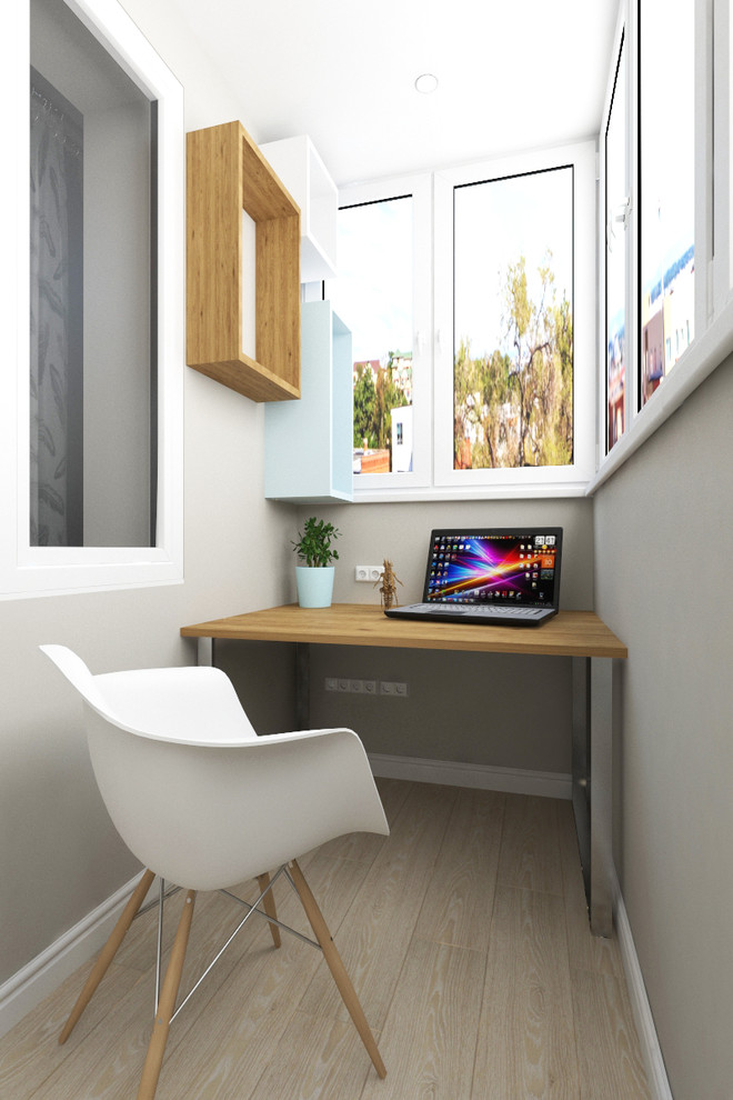 Дизайн двухкомнатной квартиры 65 м2 в скандинавском стиле