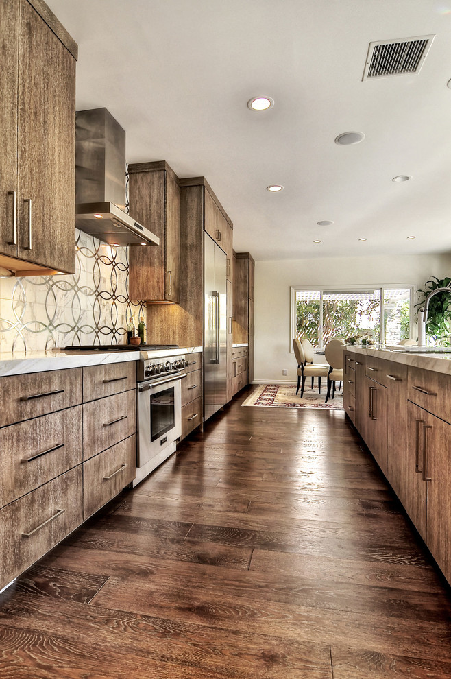 Custom White Oak Hardwood Floors - Eclectic - Kitchen ...