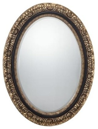 Savoy House 4-BLGFOV05122 Mirror Collection Oval Mirror, Gold