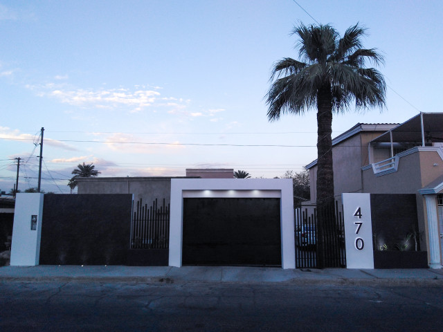 Fachada Carbajal contemporain-facade