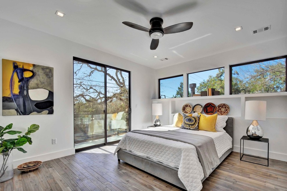 Minimalist home design photo in Austin