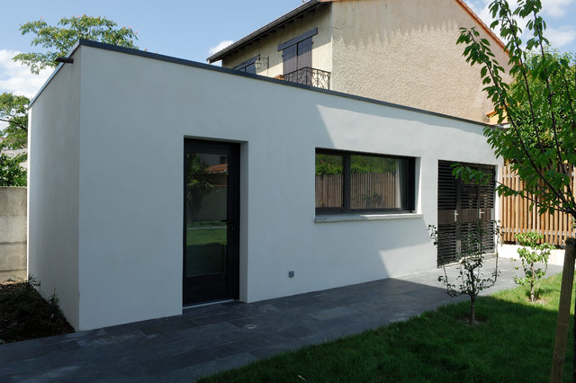 Maison T contemporaneo-facciata