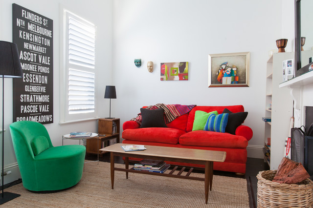 Melbourne Shoot contemporary-living-room