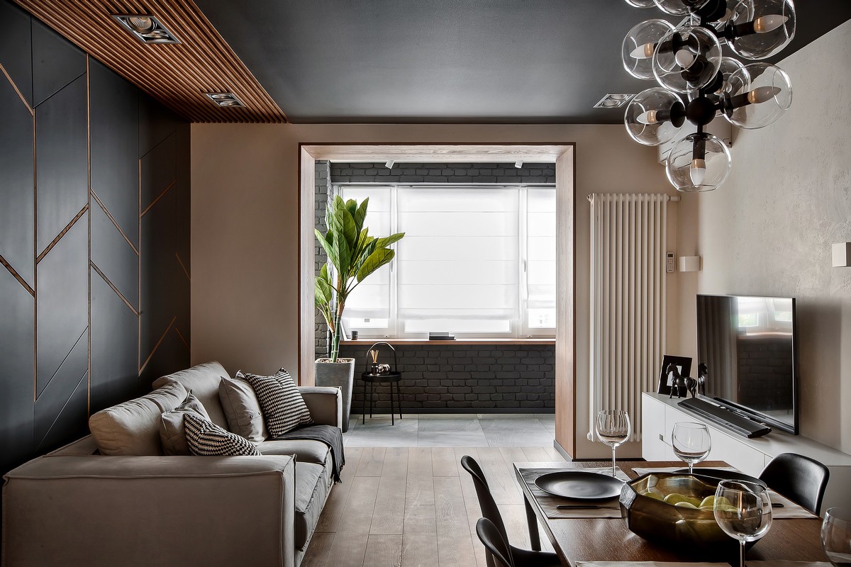 Квартира современной семьи с двумя детьми