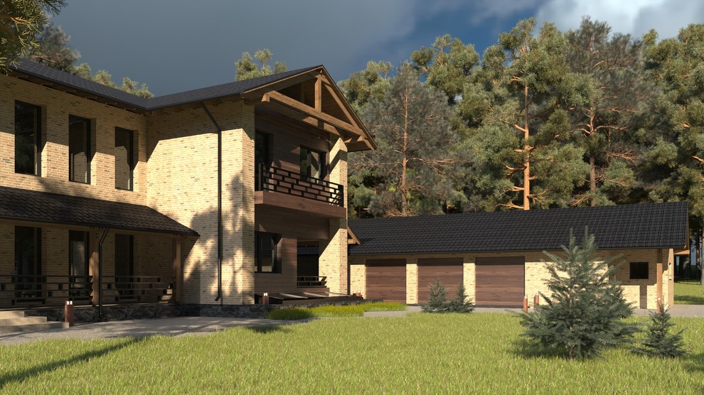 Загородный дом в послке "Морские террасы".