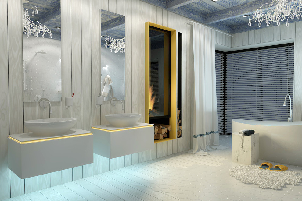 В зимнем лесу...