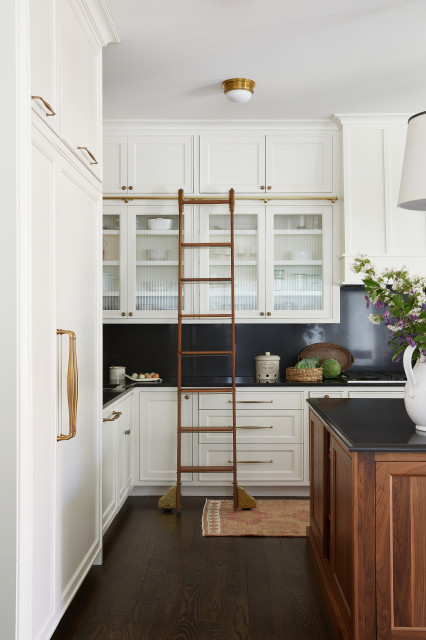 Pattern Play transitional-kitchen