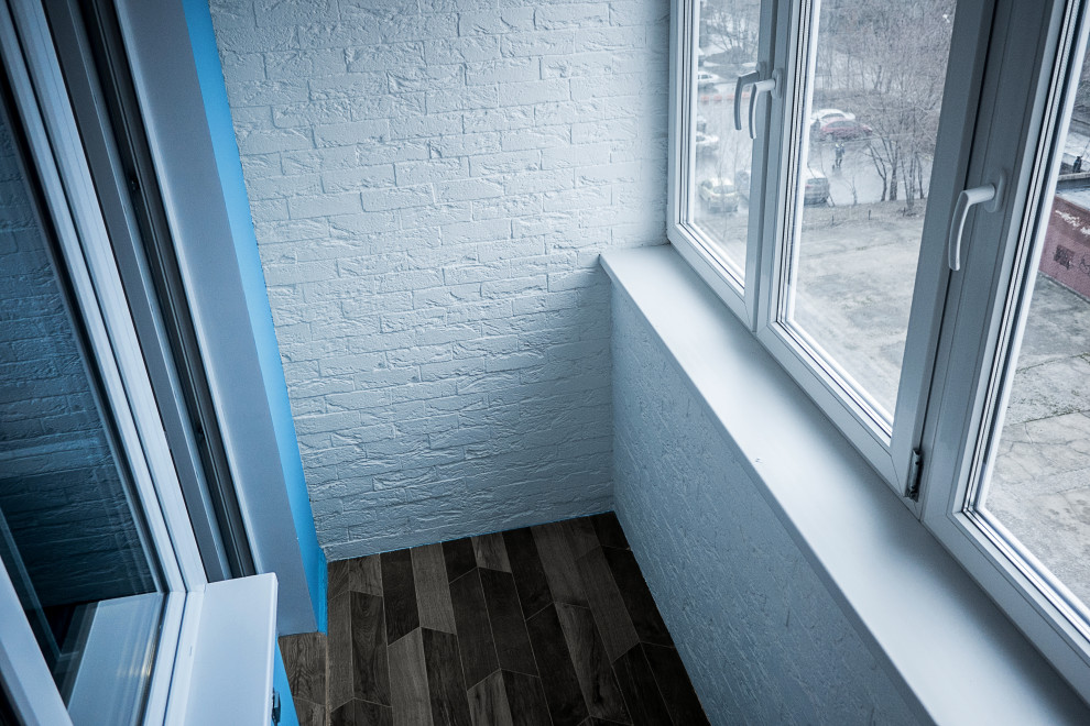 Квартира в голубых тонах серии П-44