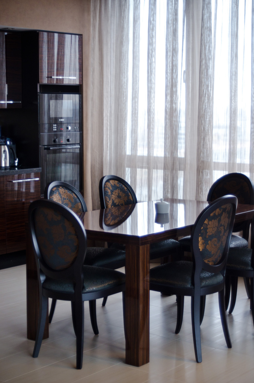 Вид на Рим из московской квартиры. Проект квартиры 130кв.м. В соавторстве с Анас