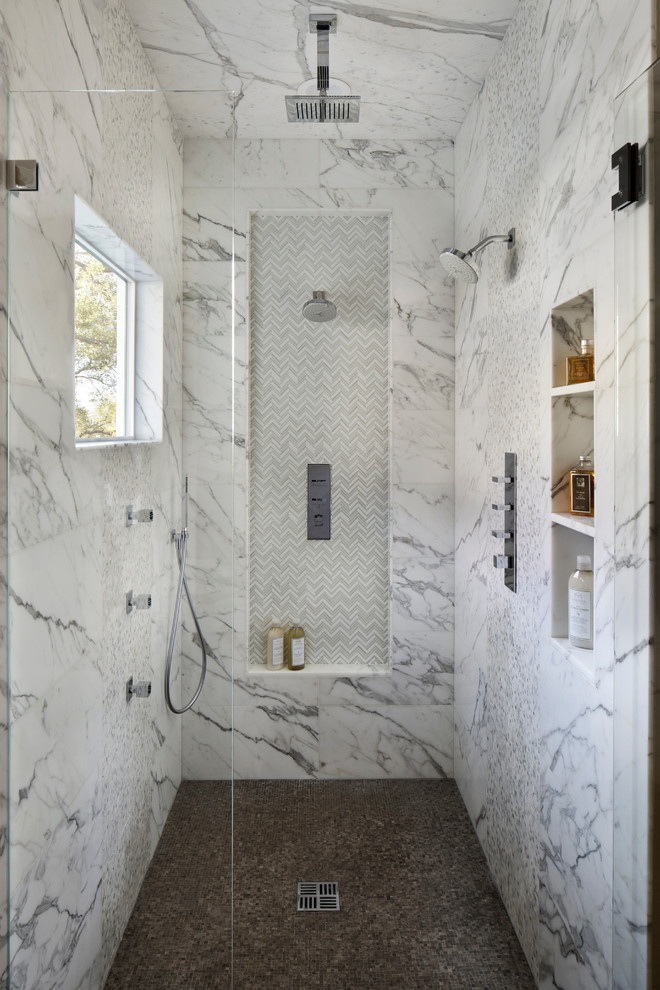 Inspiration for a transitional bathroom in San Francisco.