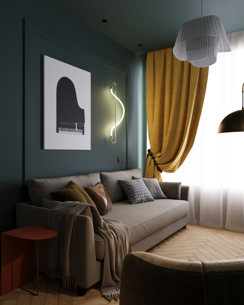 Проект квартиры для девушки 67 кв.м