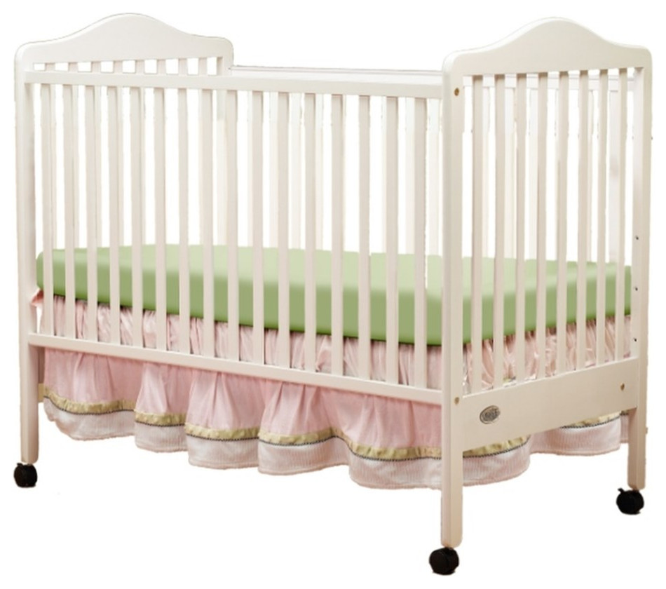 Orbelle Jenny Modern New Zealand Pine Solid Wood Full Size Crib in